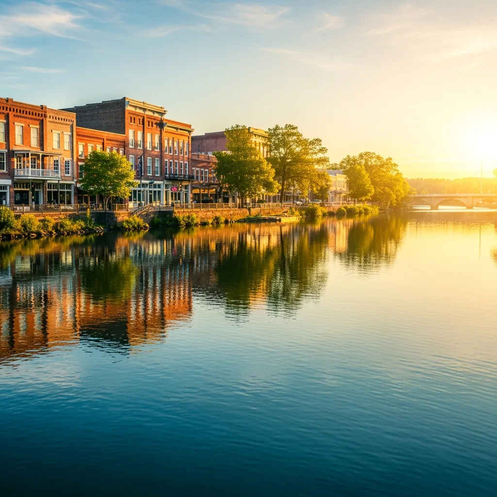 Bainbridge, GA Flint River waterfront downtown — served by NU Drive Cleaning