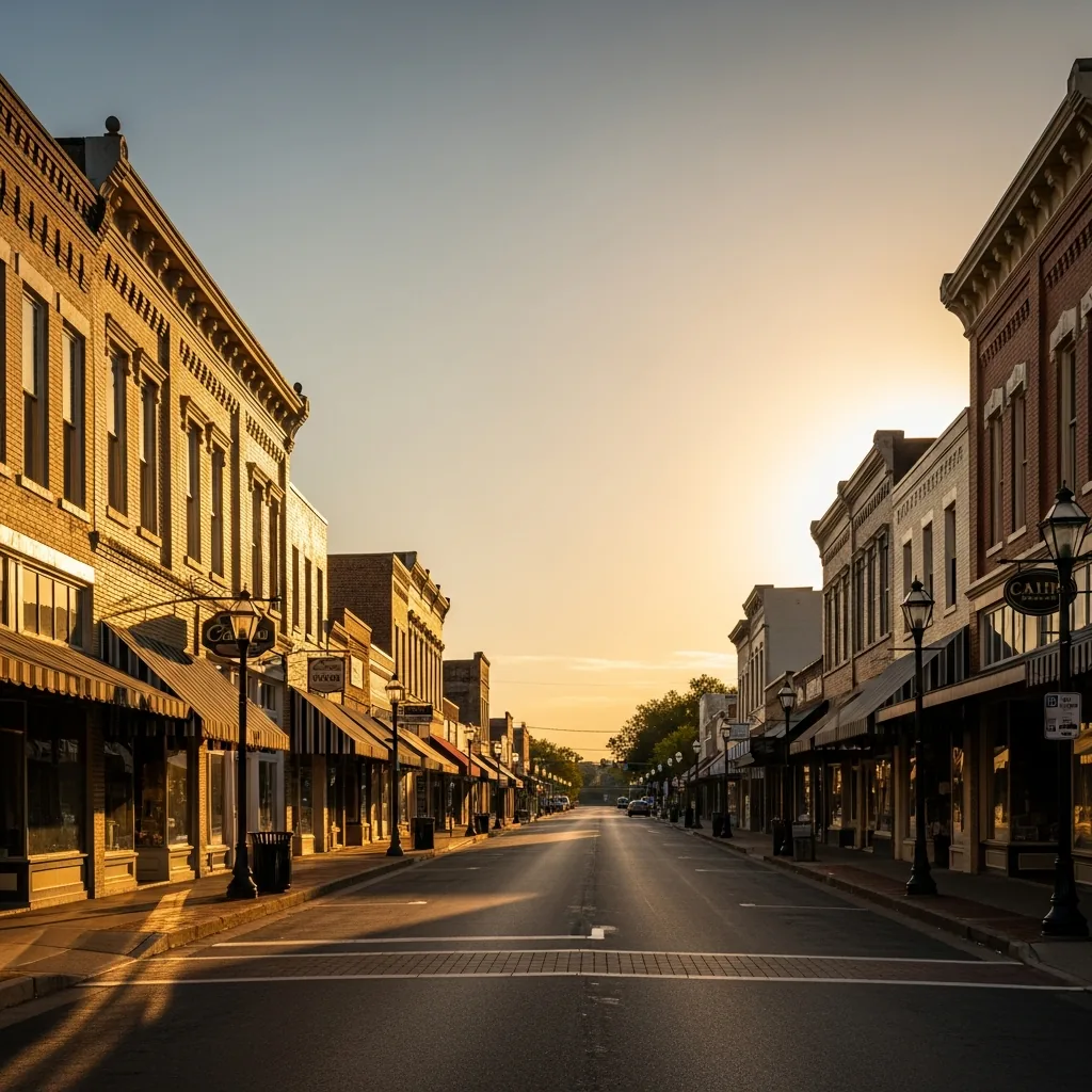 Historic downtown Cairo, GA — served by NU Drive Cleaning