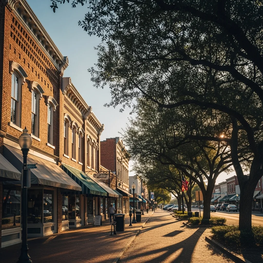 Historic downtown Quitman, GA — served by NU Drive Cleaning